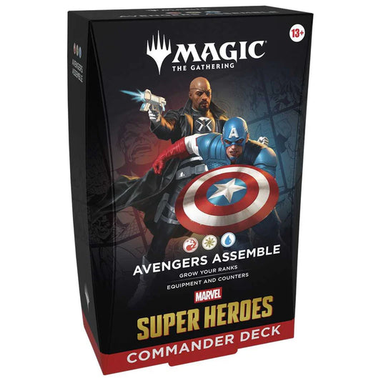 Magic: The Gathering: Marvel Super Heroes Commander Deck Avengers Assemble (Pre-Order)