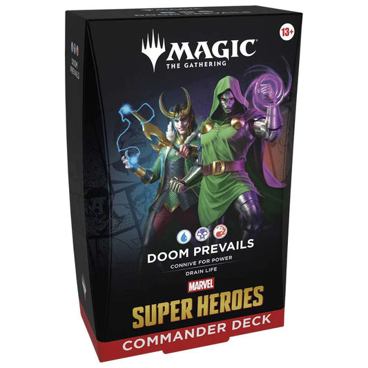 Magic: The Gathering: Marvel Super Heroes Commander Deck Doom Prevails (Pre-Order)