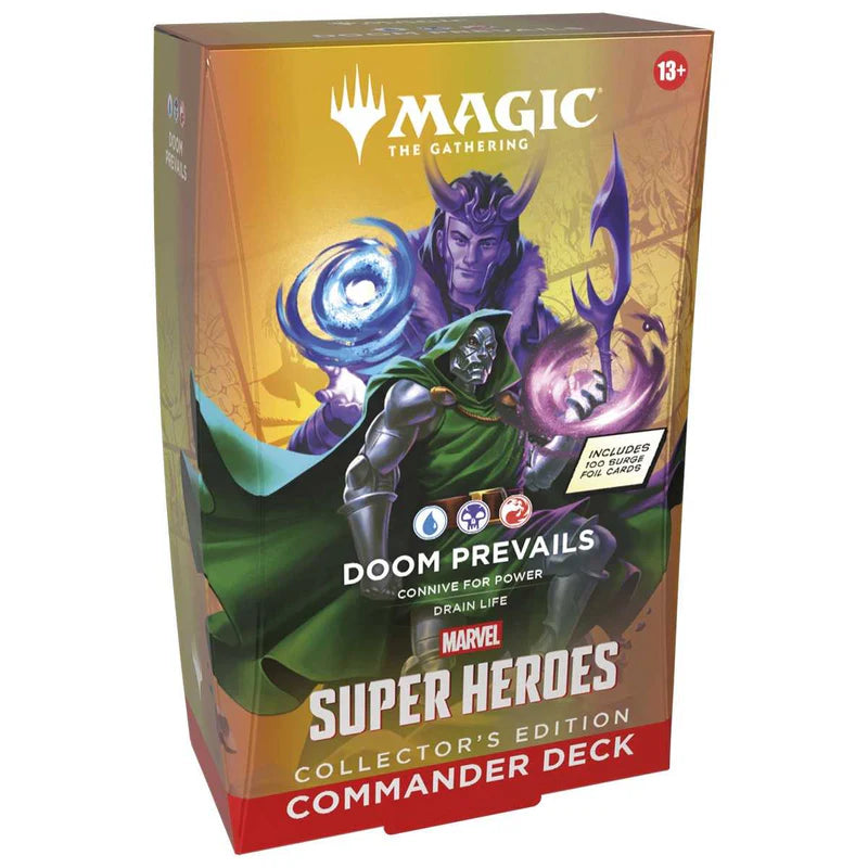 Magic: The Gathering: Marvel Super Heroes Commander Deck Doom Prevails Collectors Edition (Pre-Order)