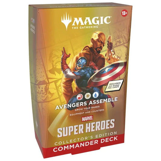 Magic: The Gathering: Marvel Super Heroes Commander Deck Avengers Assemble Collectors Edition (Pre-Order)