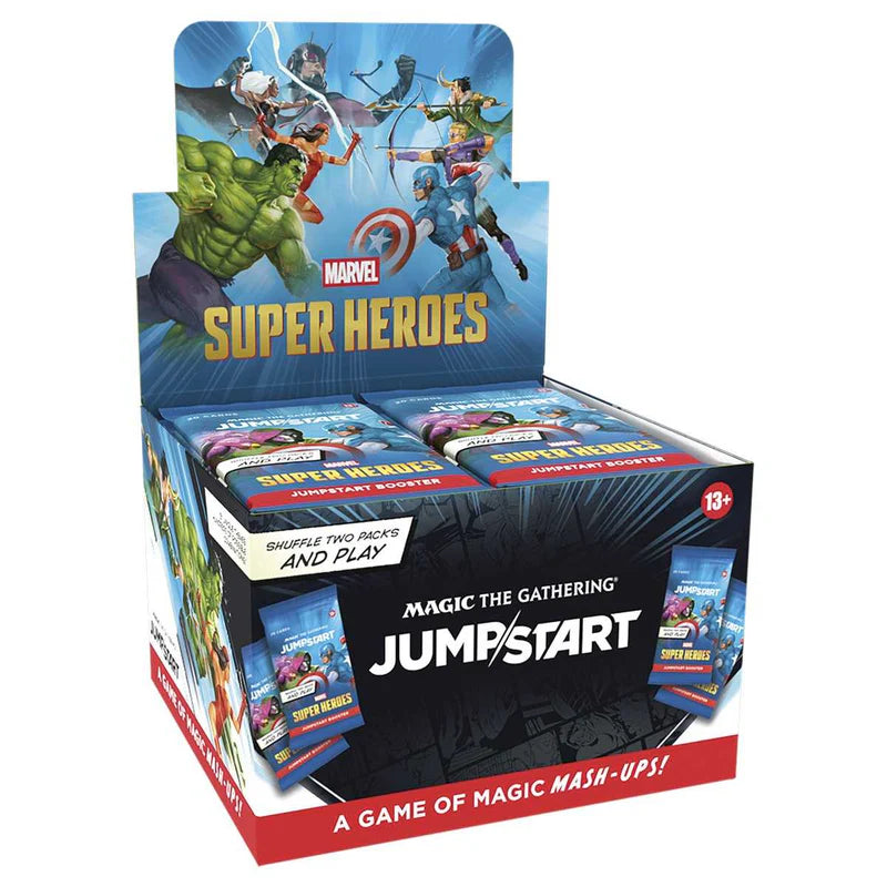 Magic: The Gathering: Marvel Super Heroes Jumpstart Booster Box (Pre-Order)