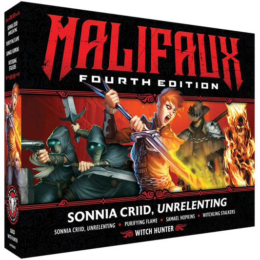 Sonnia Criid, Unrelenting - Malifaux 4th Edition (Pre-Order)