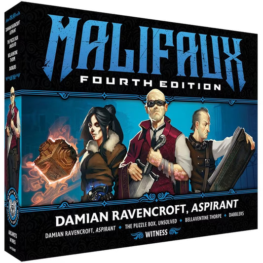 Damian Ravencroft, Aspirant - Malifaux 4th Edition (Pre-Order)