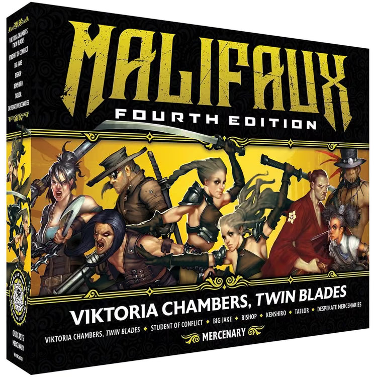 Viktoria, Twin Blades - Malifaux 4th Edition