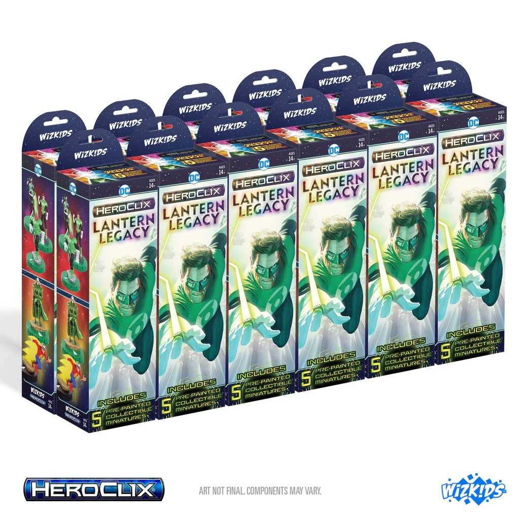 DC HeroClix: Lantern Legacy Booster Brick (Pre-Order)