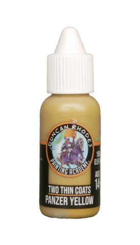 Two Thin Coats Panzer Yellow 15ml Paint Duncan Rhodes Painting Academy