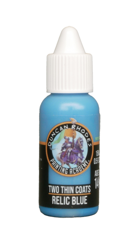 Two Thin Coats Relic Blue 15ml Paint Duncan Rhodes Painting Academy