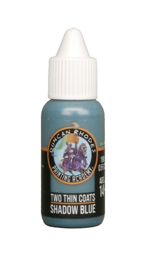 Two Thin Coats Shadow Blue 15ml Paint Duncan Rhodes Painting Academy