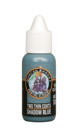 Two Thin Coats Shadow Blue 15ml Paint Duncan Rhodes Painting Academy