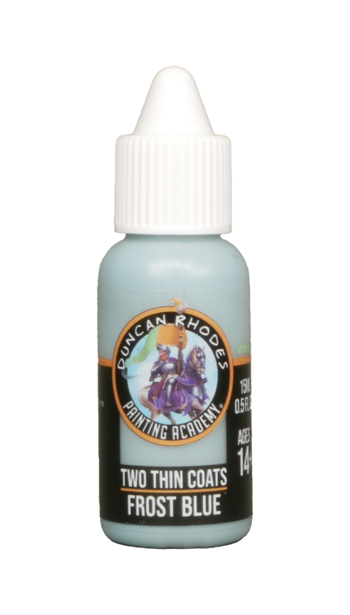 Two Thin Coats Frost Blue 15ml Paint Duncan Rhodes Painting Academy