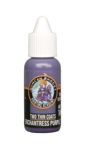 Two Thin Coats Enchantress Purple 15ml Paint Duncan Rhodes Painting Academy