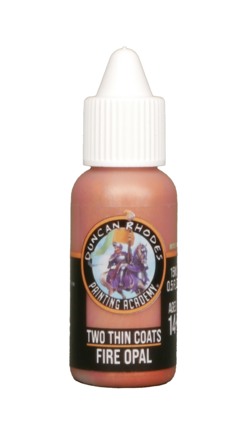 Two Thin Coats Fire Opal 15ml Paint Duncan Rhodes Painting Academy
