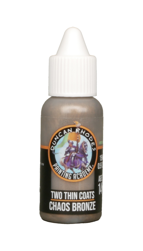 Two Thin Coats Chaos Bronze 15ml Paint Duncan Rhodes Painting Academy