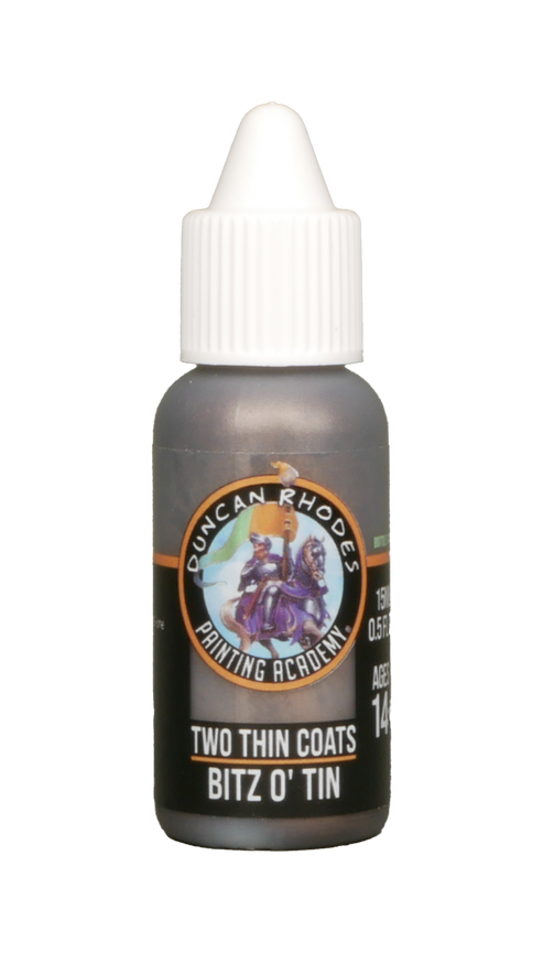 Two Thin Coats Bitz O' Tin 15ml Paint Duncan Rhodes Painting Academy