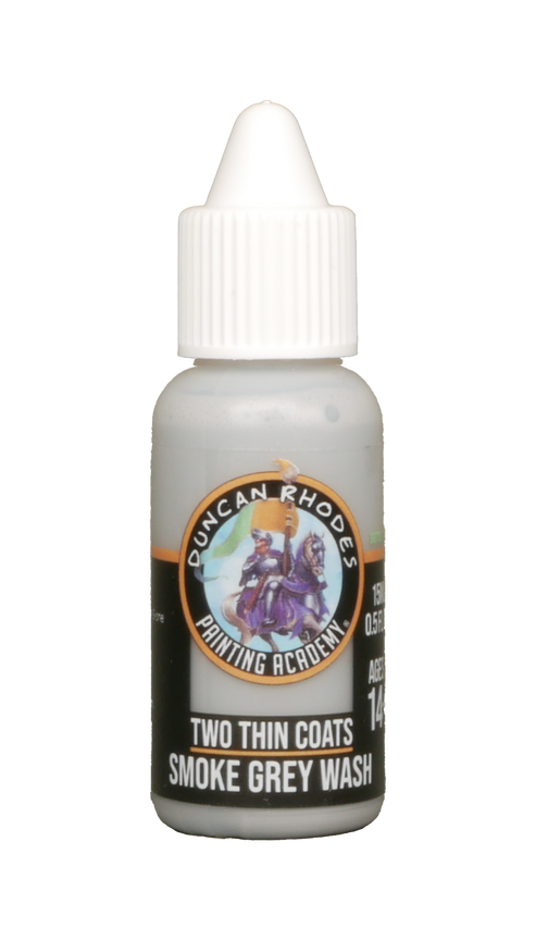 Two Thin Coats Smoke Grey Wash 15ml Paint Duncan Rhodes Painting Academy