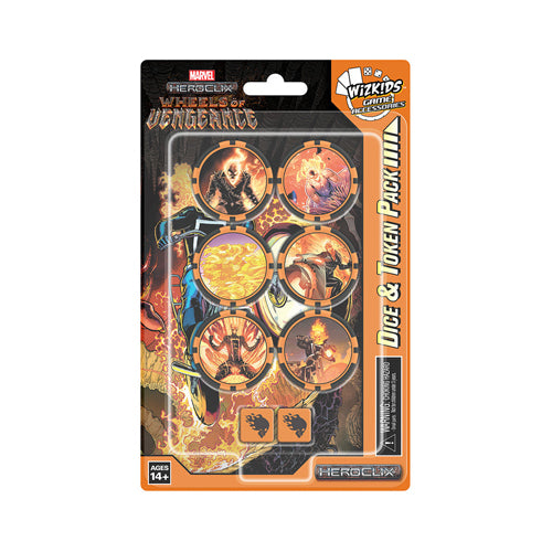 Wheels of Vengeance Dice and Token Pack: Marvel HeroClix