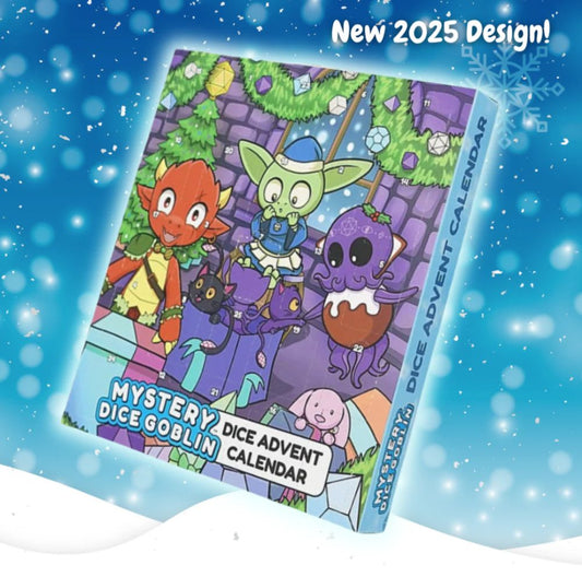 2025 Christmas Dice Advent Calendar - Mystery Dice Goblin