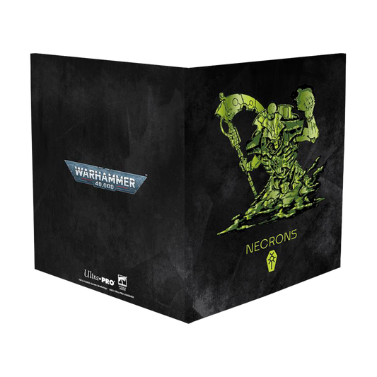 Warhammer 40,000: Necron Codex Aligned Datasheet & Index Card Folio (Pre-Order)