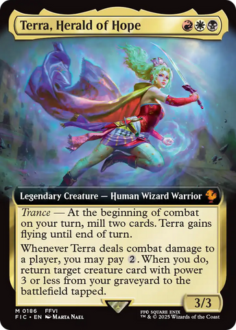 Terra, Herald of Hope (Extended Art) [FINAL FANTASY Commander]