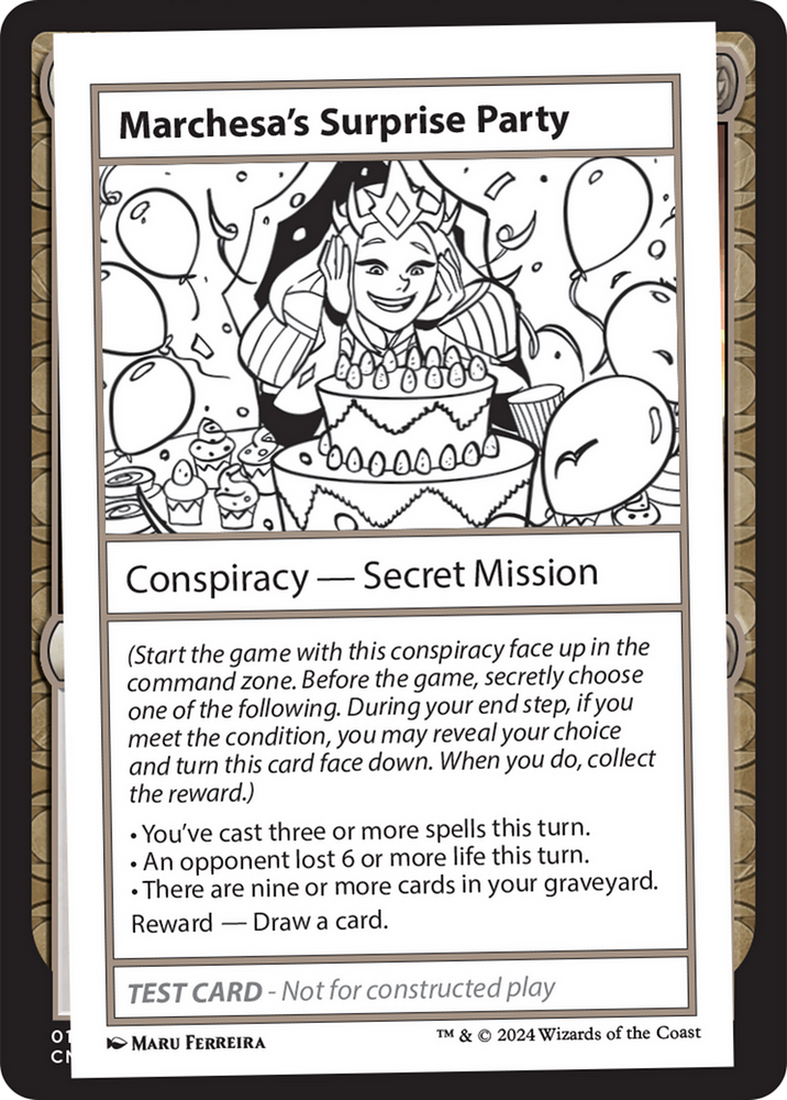 Marchesa's Surprise Party [Mystery Booster 2 Playtest Cards]