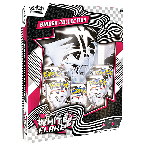 WEBSTORE 1 PER CUSTOMER Pokémon TCG: Scarlet & Violet 10.5 - White Flare - Binder Collection Reshiram