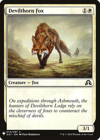 Devilthorn Fox [Mystery Booster]