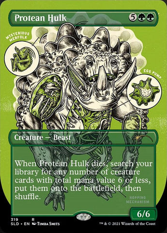 Protean Hulk (Borderless) [Secret Lair Drop Series]