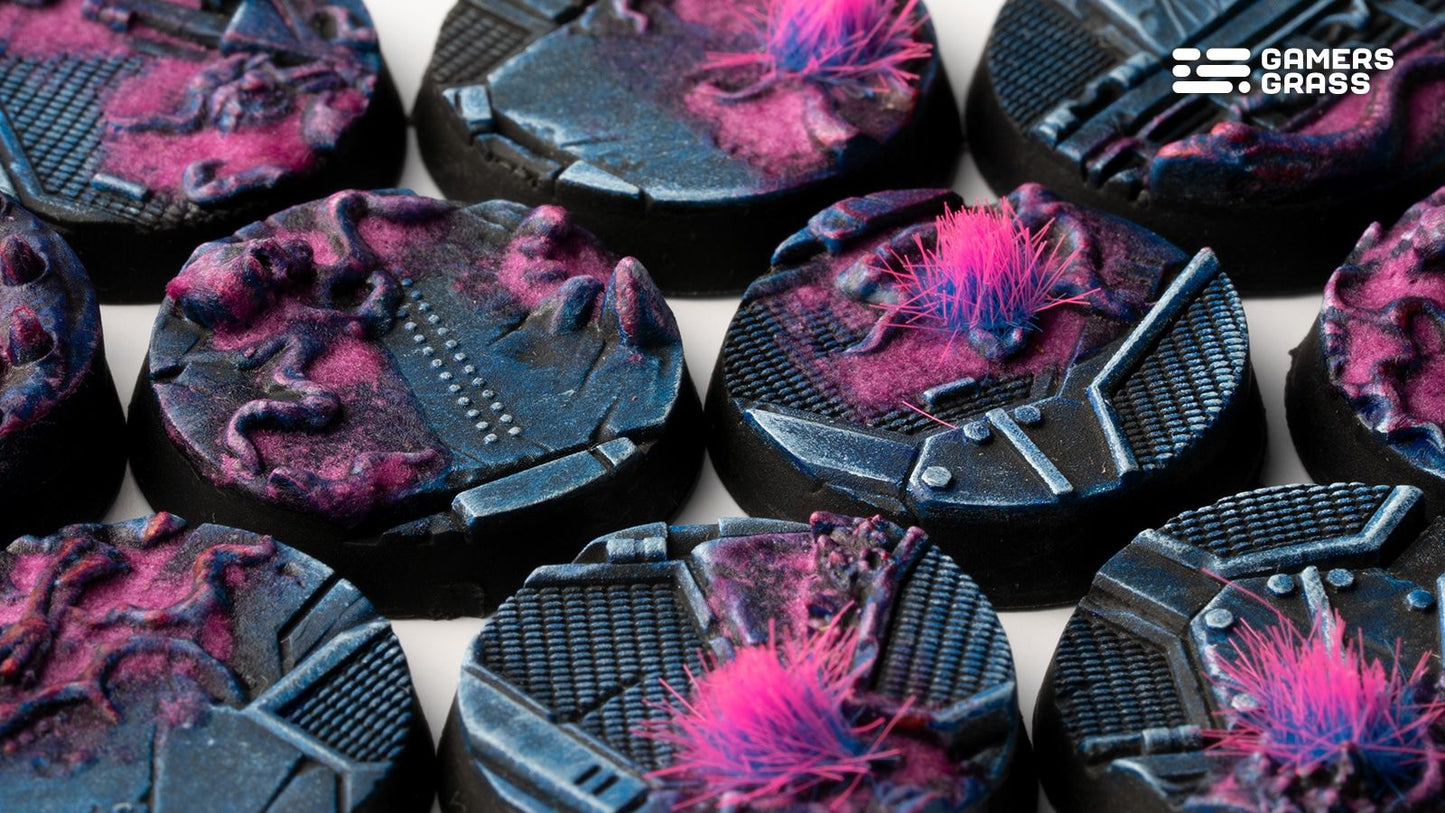 Alien Infestation Bases, Round 25mm (x10) - Gamers Grass