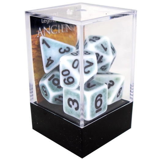 Legend Dice - Boxed Display - Poly Dice Set - Ancient - Pine