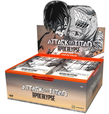 UniVersus CCG Attack on Titan: Apocalypse Booster Box Display