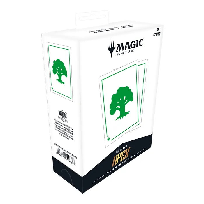 Ultra Pro - Magic The Gathering - 105ct Apex Deck Protector Sleeves - Forest (Pre-Order)