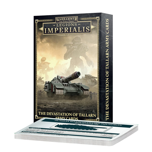 LEGIONS IMPERIALIS: DEVASTATION OF TALLARN ARMY CARDS (EL)