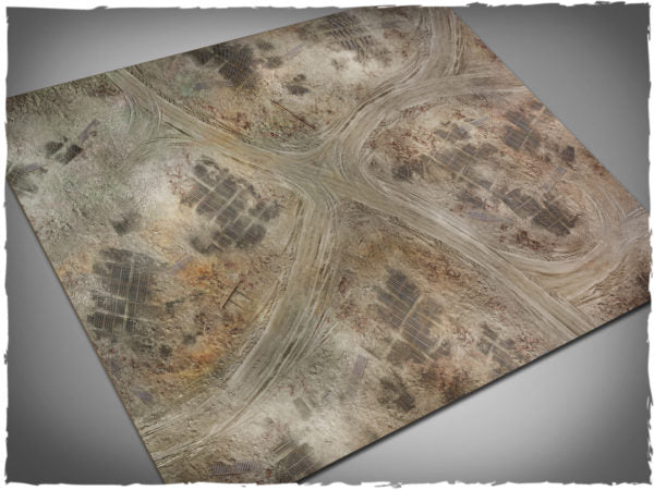 DeepCut Studio Game mat - Ash Wasteland - Mousepad, 44x60 inches