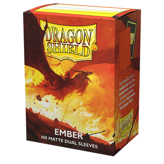 Dragon Shield – Standard size – Dual Matte – Ember ‘Alaric, Revolution Kindler’ (100)