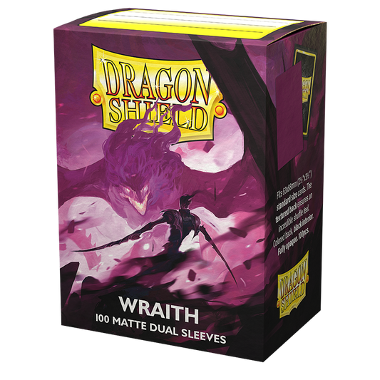 Dragon Shield – Standard size – Dual Matte – Wraith ‘Alaric, Chaos Wraith’ (100)