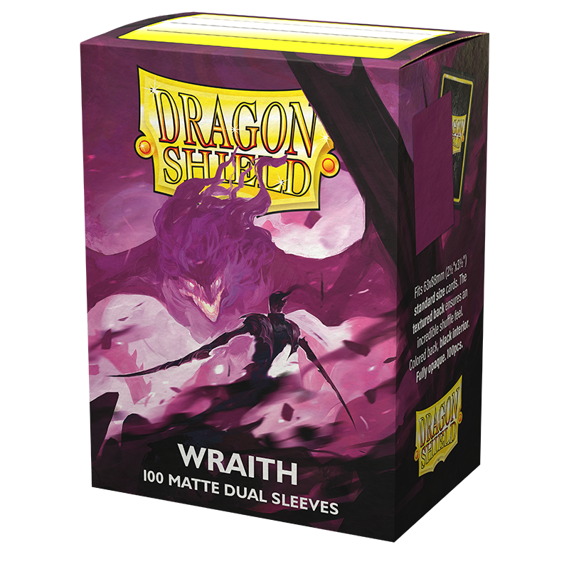 Dragon Shield – Standard size – Dual Matte – Wraith ‘Alaric, Chaos Wraith’ (100)