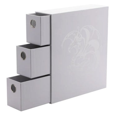 Dragon Shield Fortress Card Drawers - White (Pre-order)