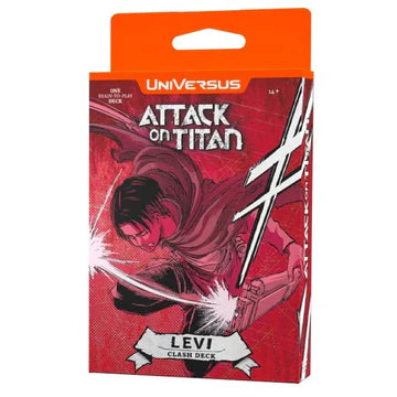 UniVersus CCG Attack on Titan: Battle for Humanity Clash Deck Display - Levi