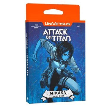 UniVersus CCG Attack on Titan: Battle for Humanity Clash Deck Display - Mikasa
