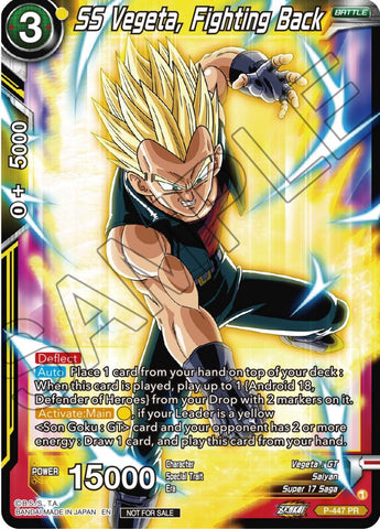 SS Vegeta, Fighting Back (P-447) [Tournament Promotion Cards]