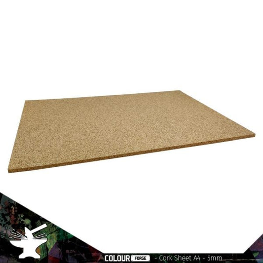 The Colour Forge Cork Sheet 2mm A4