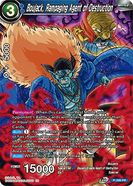 Boujack, Rampaging Agent of Destruction (P-299) [Tournament Promotion Cards]