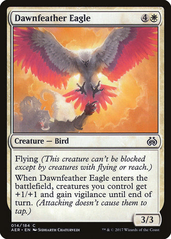 Dawnfeather Eagle (Intro Pack) [Aether Revolt Promos]