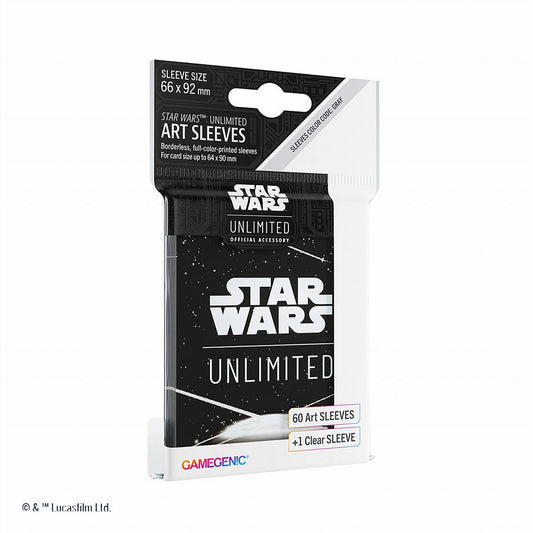 Gamegenic Star Wars: Unlimited Art Sleeves Card Back White