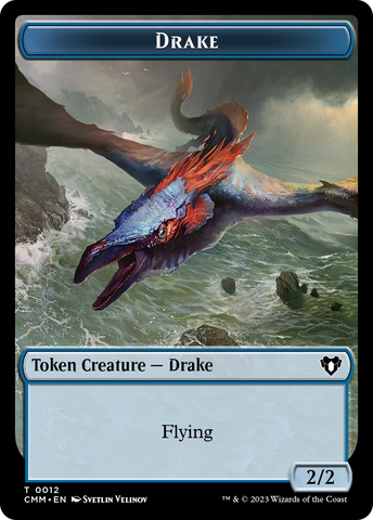 Eldrazi Scion // Drake Double-Sided Token [Commander Masters Tokens]