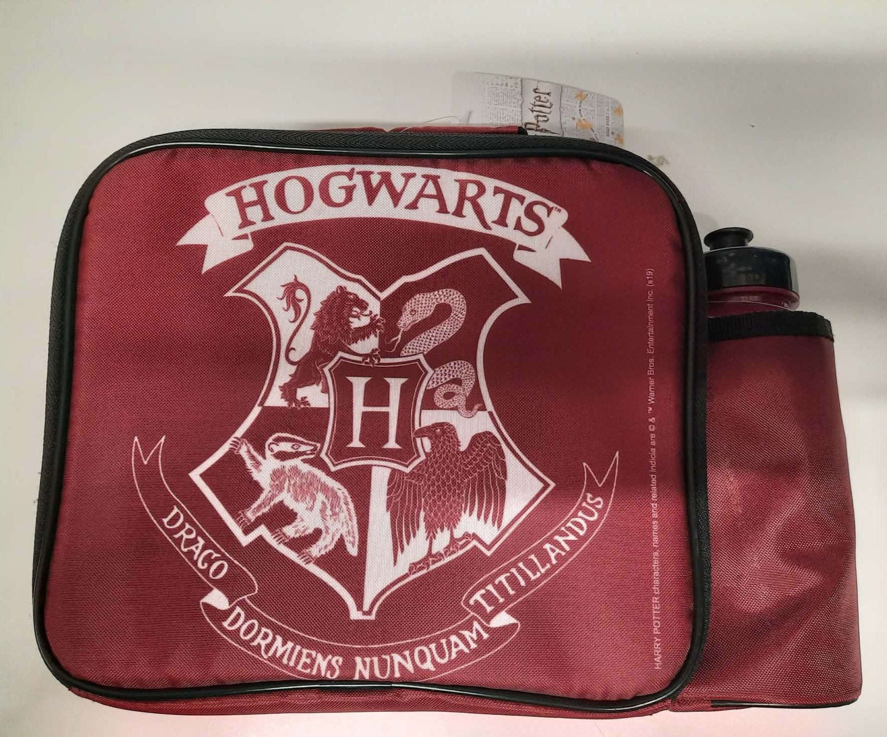 Harry Potter Hogwarts Lunch Bag and Bottle
