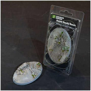 Urban Warfare Bases Oval 105mm (x1) - Battlefield Ready - Gamers Grass