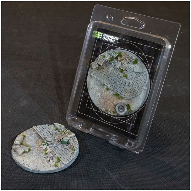 Urban Warfare Bases Round 100mm (x1) - Battlefield Ready - Gamers Grass