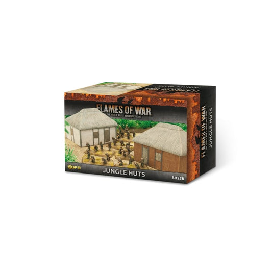 Battlefield In a Box - Flames of War: Jungle Huts (x2) (15mm)