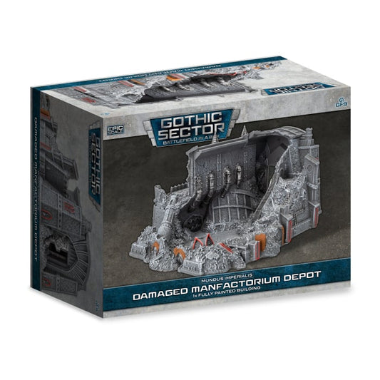 Battlefield In a Box - Mundus Imperialis - Manufactorium Depot (Damaged x1)